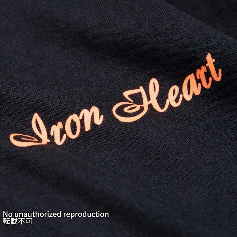 【IHTL-2301】7.5ozループウィールクルーネック長袖Tシャツ/ブラック
