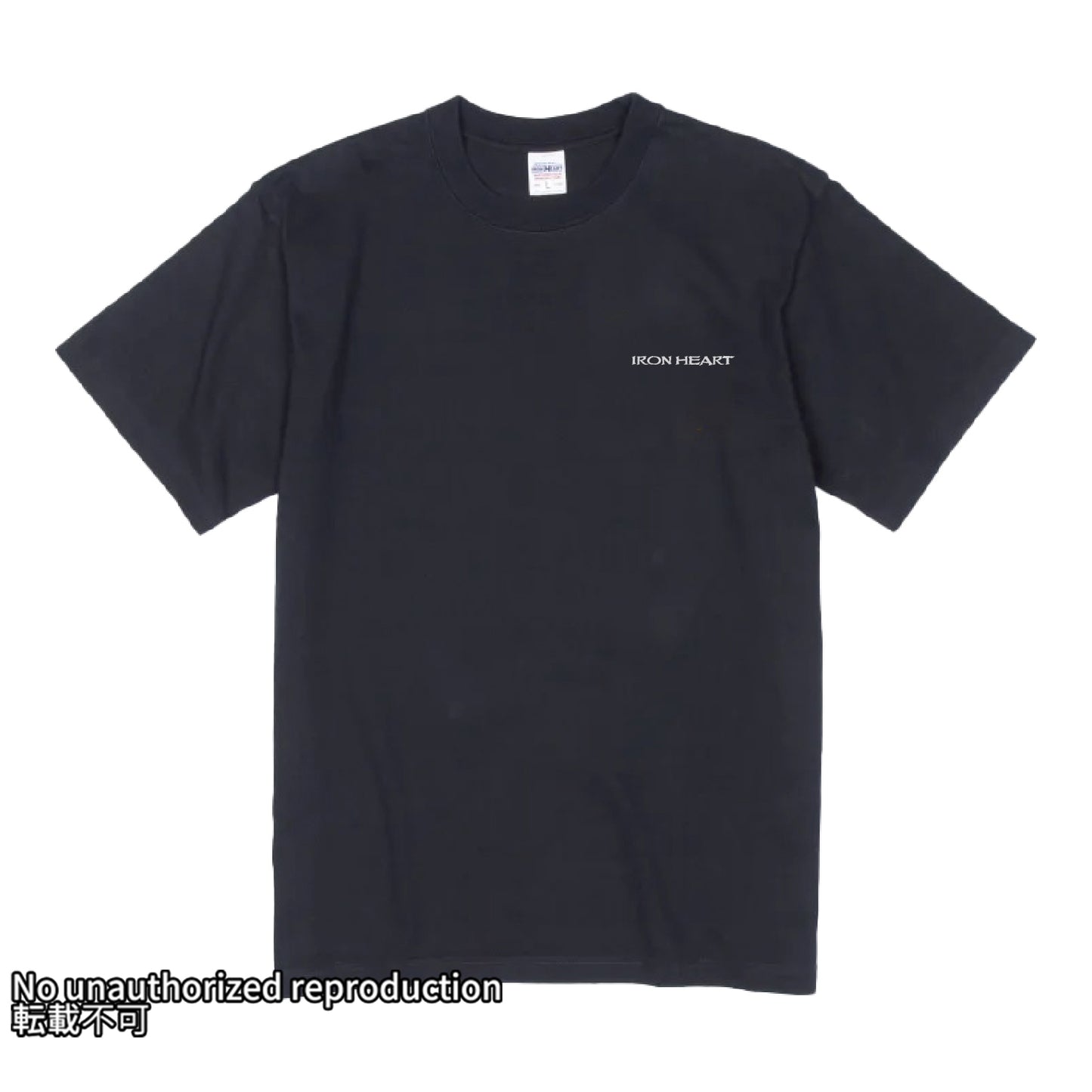 7.5ozヘビーボディプリントTシャツ(666柄)/ブラック