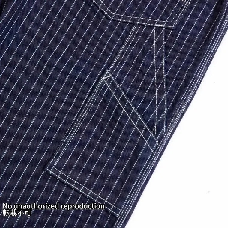 【814】12ozウォバッシュ エンジニアペインターパンツ／インディゴ