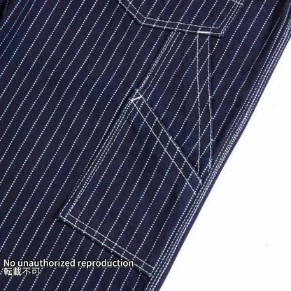 【814】12ozウォバッシュ エンジニアペインターパンツ／インディゴ