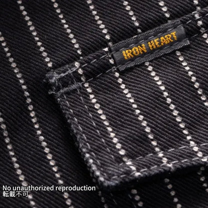 【IHSH-62】12oz ウォバッシュ ウエスタンシャツ／ブラック