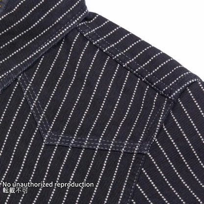 【IHSH-62】12oz ウォバッシュ ウエスタンシャツ／ブラック