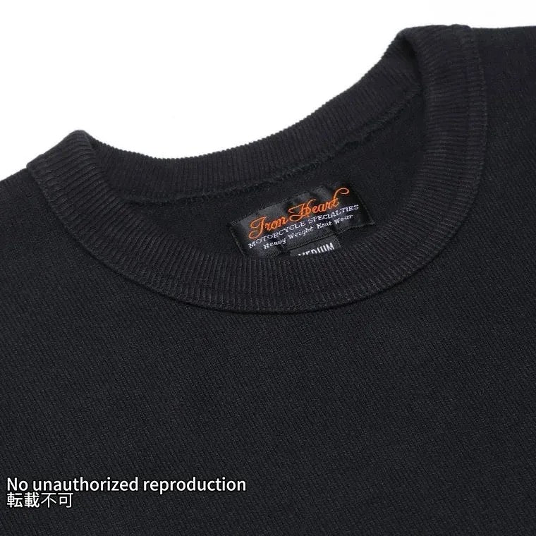 【IHTL-1501】ヘビーウエイトロングTシャツ／ブラック