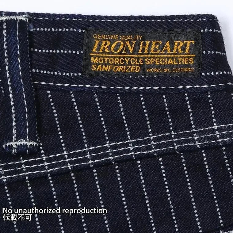 21ozウォバッシュ ロガージーンズ／インディゴ