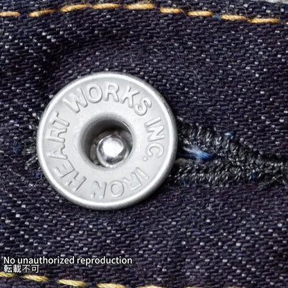 【888S-142】14oz セルビッチデニムハイライズリラックステーパード／インディゴ