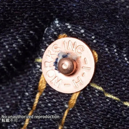 【888S-142】14oz セルビッチデニムハイライズリラックステーパード／インディゴ