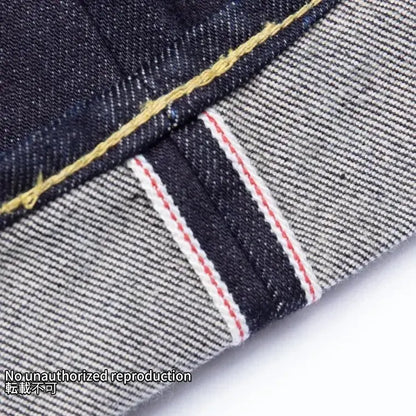 【888S-142】14oz セルビッチデニムハイライズリラックステーパード／インディゴ