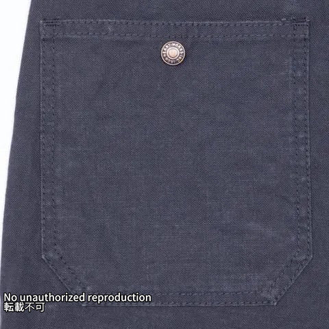 ダブルフロントダックショーツ／ブラック