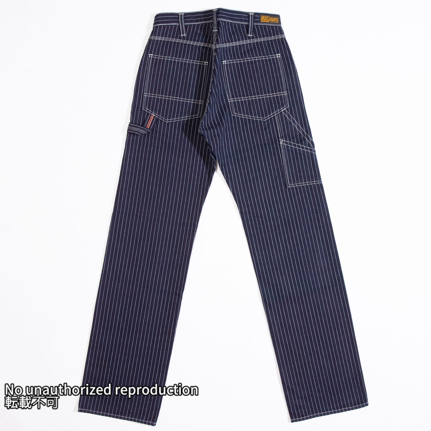 【814】12ozウォバッシュ エンジニアペインターパンツ／インディゴ