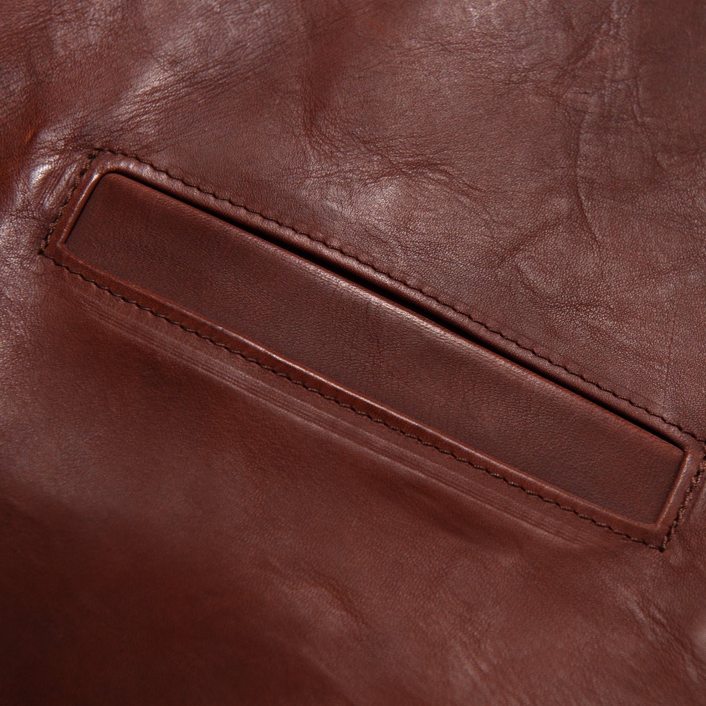 IRON HEART×ALEXANDER LEATHERS ホースハイドベスト/ブラウン