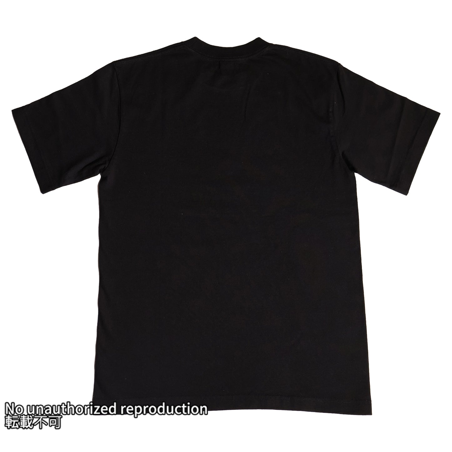 7.5ozヘビーボディプリントTシャツ(HeavyDuty柄)／ブラック