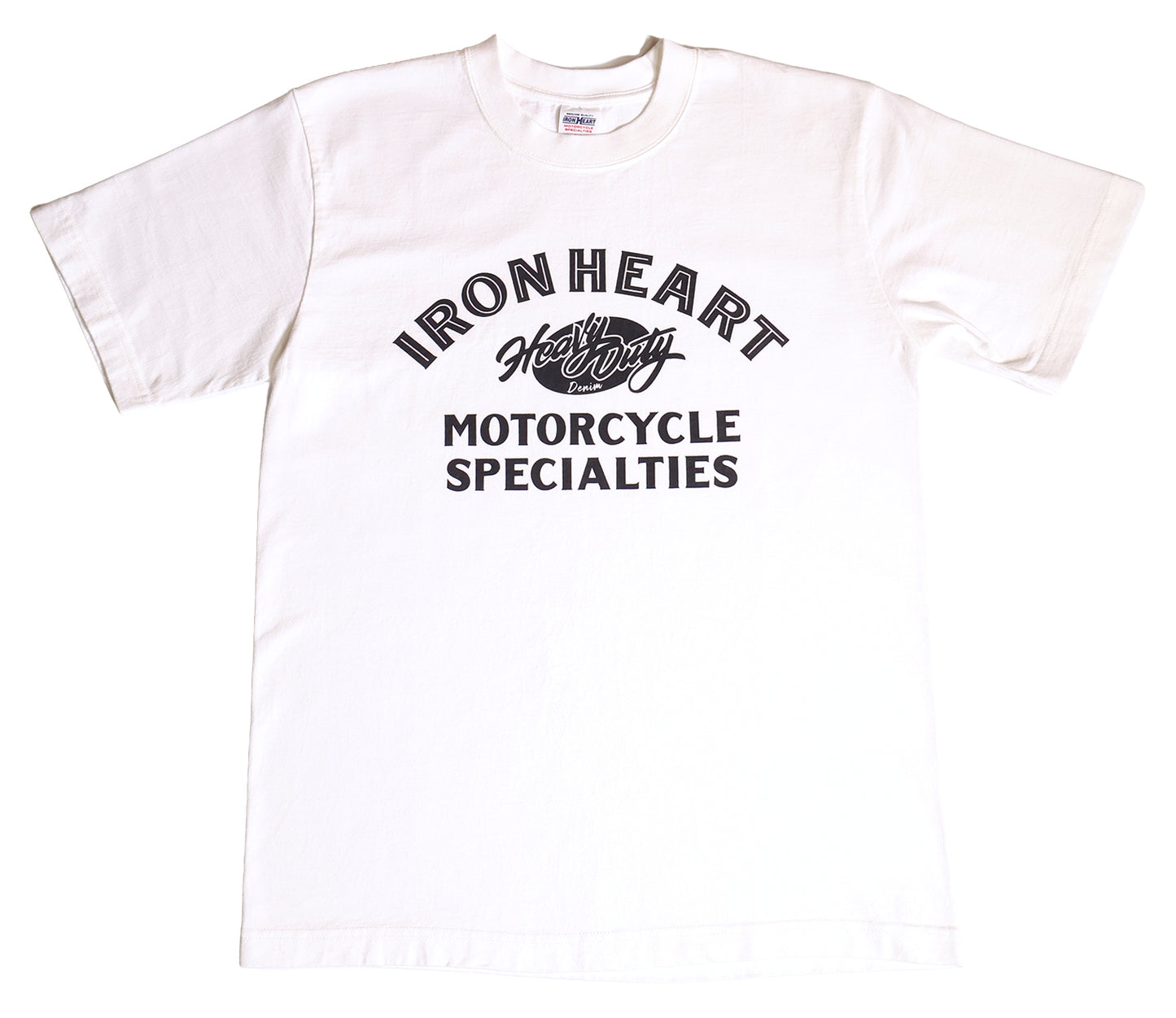 7.5ozヘビーボディプリントTシャツ(HeavyDuty柄)／ホワイト