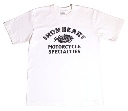 7.5ozヘビーボディプリントTシャツ(HeavyDuty柄)／ホワイト