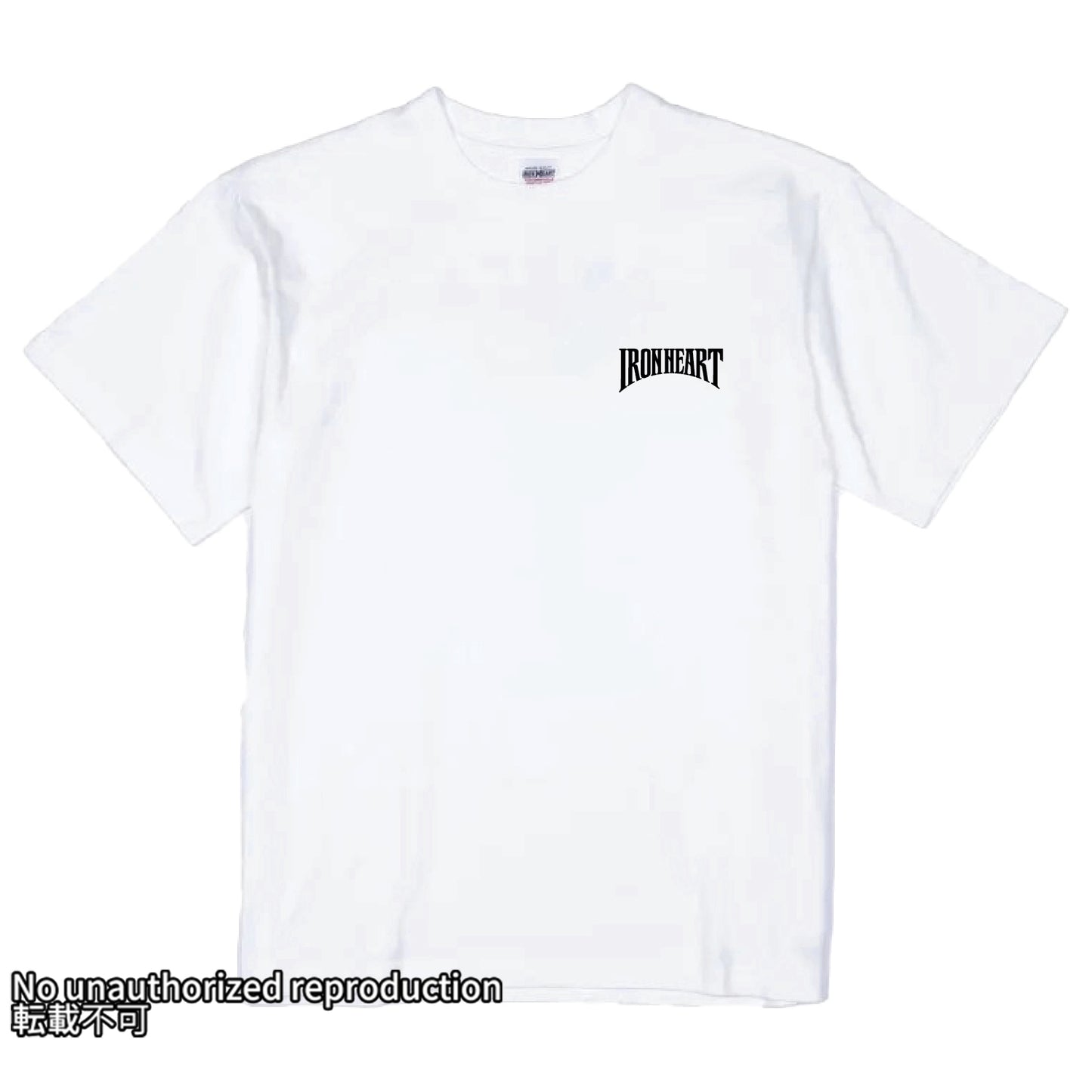 7.5ozヘビーボディプリントTシャツ(ライディング柄)／ホワイト