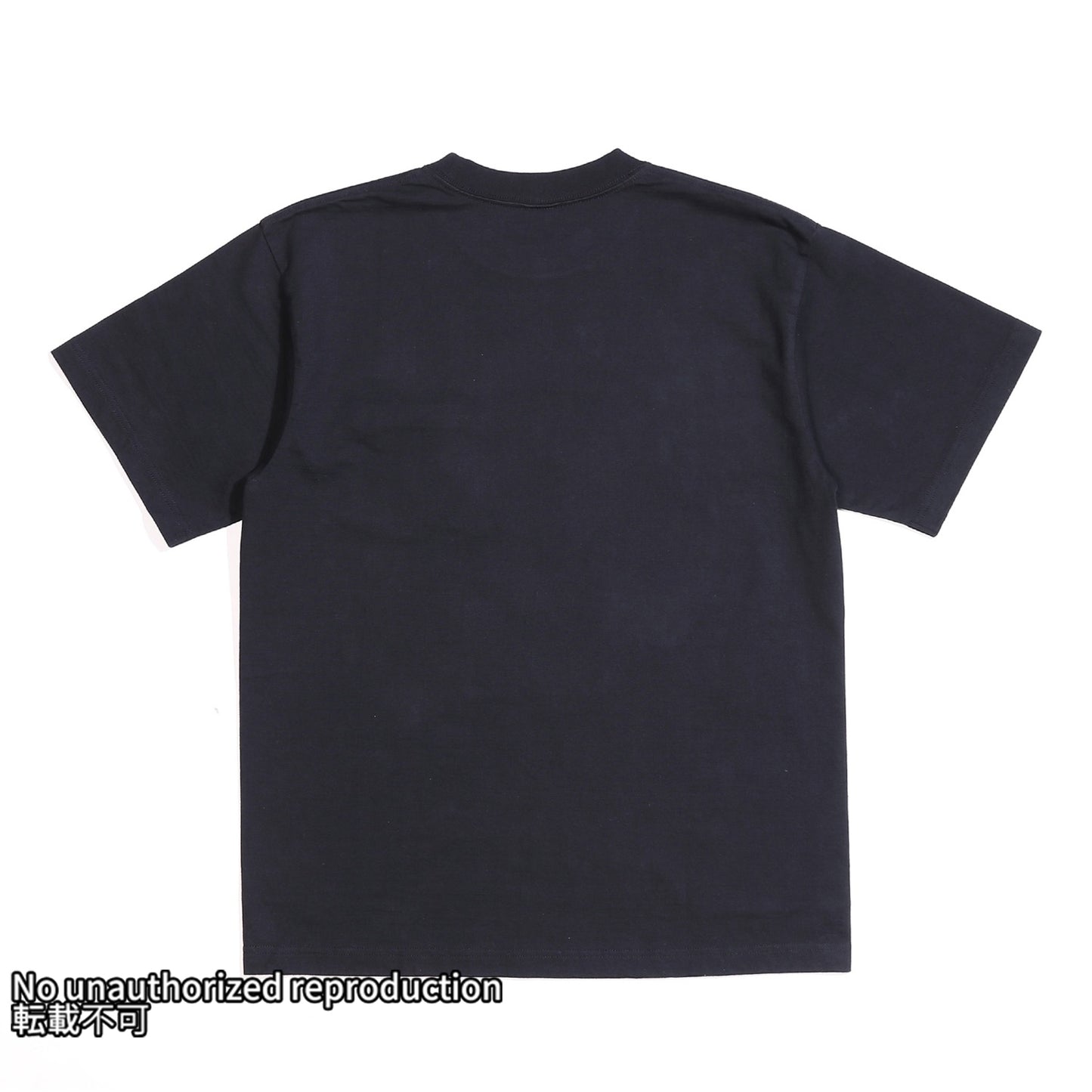 7.5oz半袖Tシャツ ポケットTシャツ：ブラック