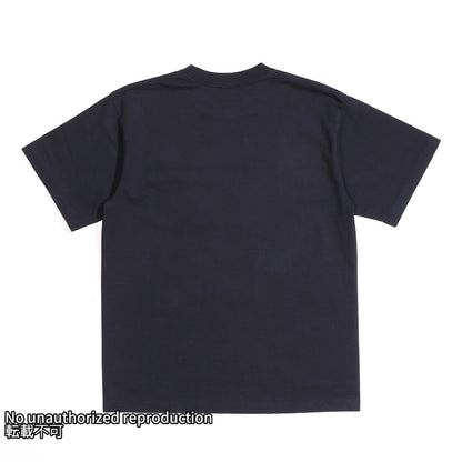 7.5oz半袖Tシャツ ポケットTシャツ：ブラック
